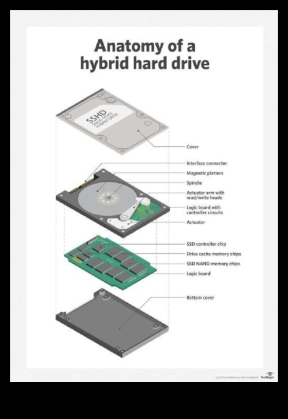 Hibrit sabit sürücüler: HDD ve SSD teknolojilerini verimlilik için birleştirme